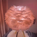 "Lampe de table en plumes d'oie - DWHOME"