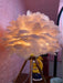 "Lampe de table en plumes d'oie - DWHOME"
