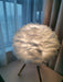 "Lampe de table en plumes d'oie - DWHOME"