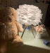 "Lampe de table en plumes d'oie - DWHOME"