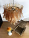 Gorgeous Murano Felci Amber Glass Chandelier-DWHOME