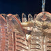 Gorgeous Murano Felci Pink Glass Chandelier-DWHOME
