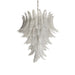 Gorgeous Murano Felci Transparent Glass Chandelier-DWHOME