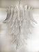 Gorgeous Murano Felci Transparent Glass Chandelier-DWHOME