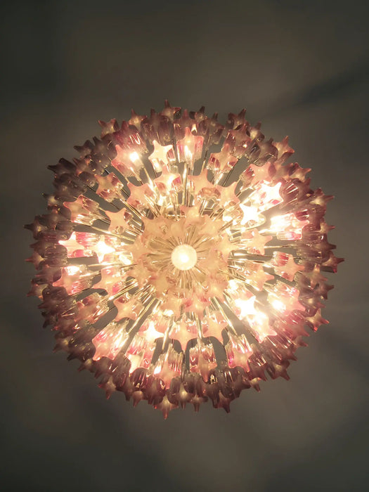 Gorgeous Murano Quadriedri Prisms Chandelier-DWHOME