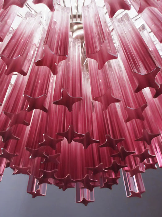 Gorgeous Murano Quadriedri Prisms Chandelier-DWHOME