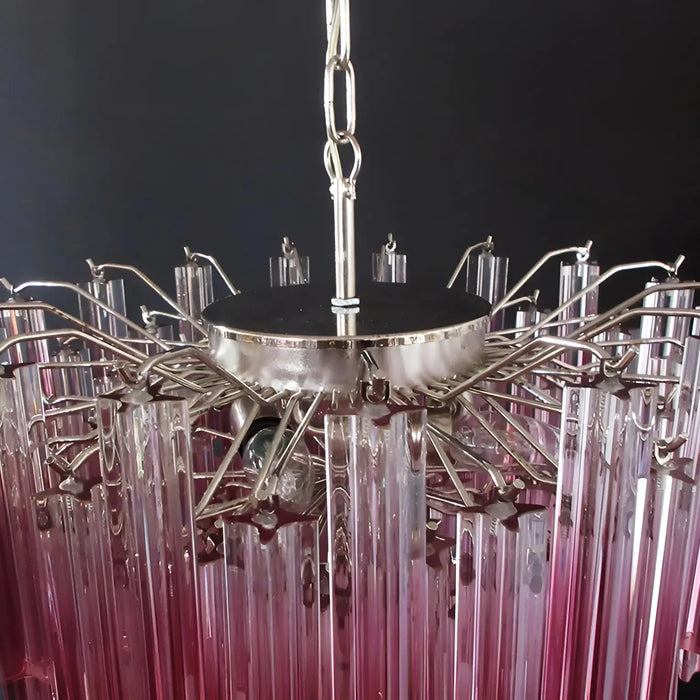 Gorgeous Murano Quadriedri Prisms Chandelier-DWHOME