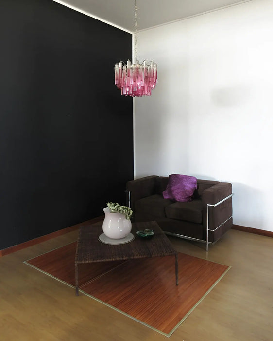 Gorgeous Murano Quadriedri Prisms Chandelier-DWHOME