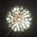 Gorgeous Murano Quadriedri Prisms Blue Chandelier-DWHOME