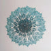 Gorgeous Murano Quadriedri Prisms Blue Chandelier-DWHOME