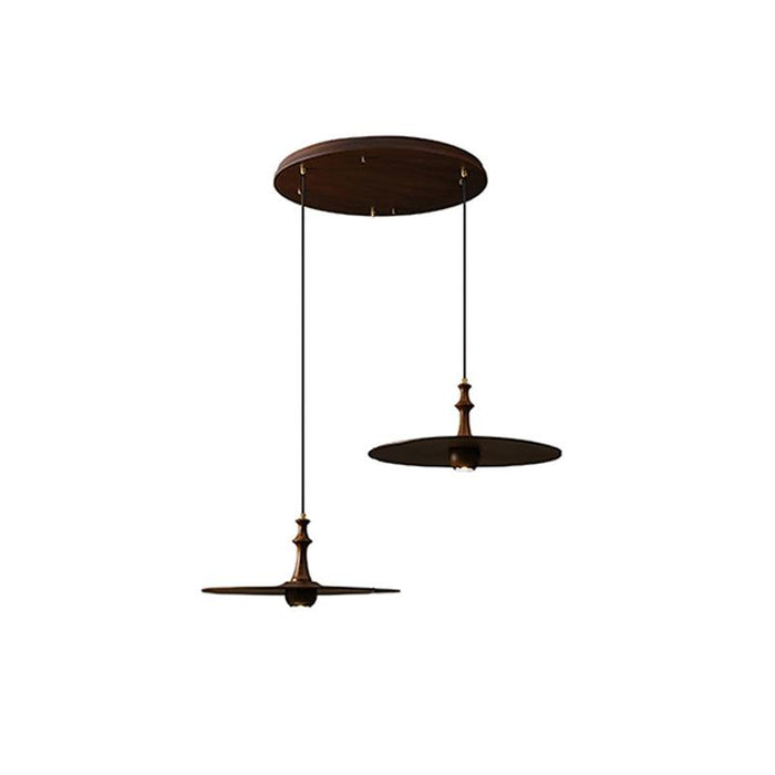 Spindle Disc Pendant Lamp-DWHOME