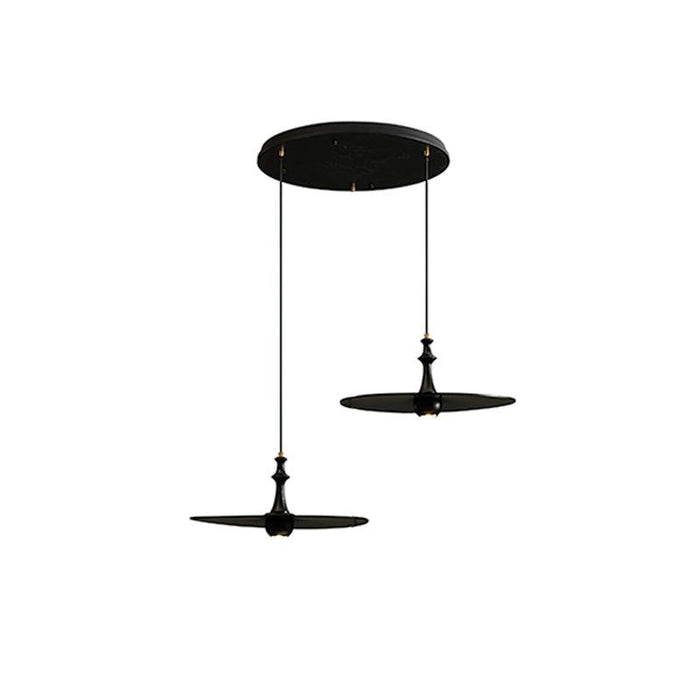 Spindle Disc Pendant Lamp-DWHOME