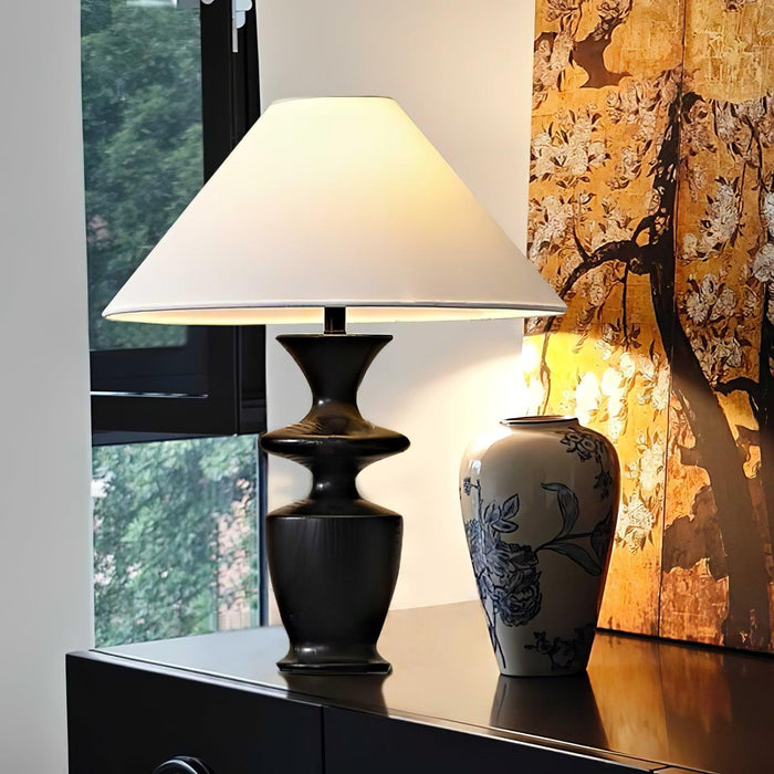 Grace Wood Table Lamp - DWHOME