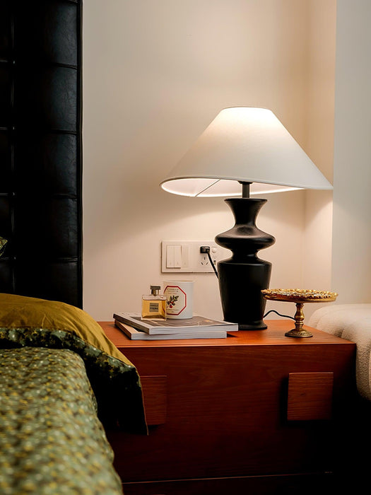 Grace Wood Table Lamp - DWHOME