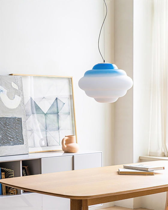 Gradient Cloudy Pendant Lamp-DWHOME