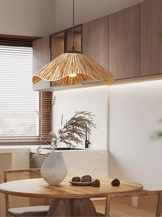 Straw Weaving Pendant Lamp-DWHOME