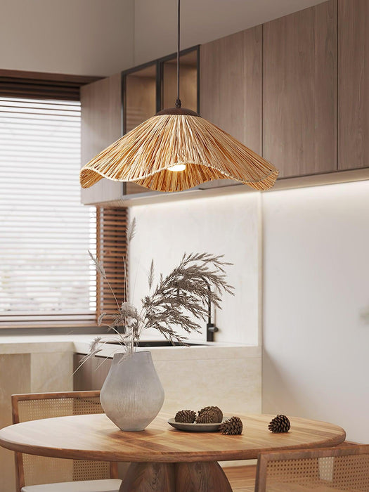 Straw Weaving Pendant Lamp-DWHOME