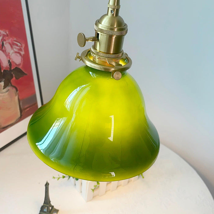 Green Bell Pendant Light-DWHOME