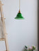 Green Bell Pendant Light-DWHOME