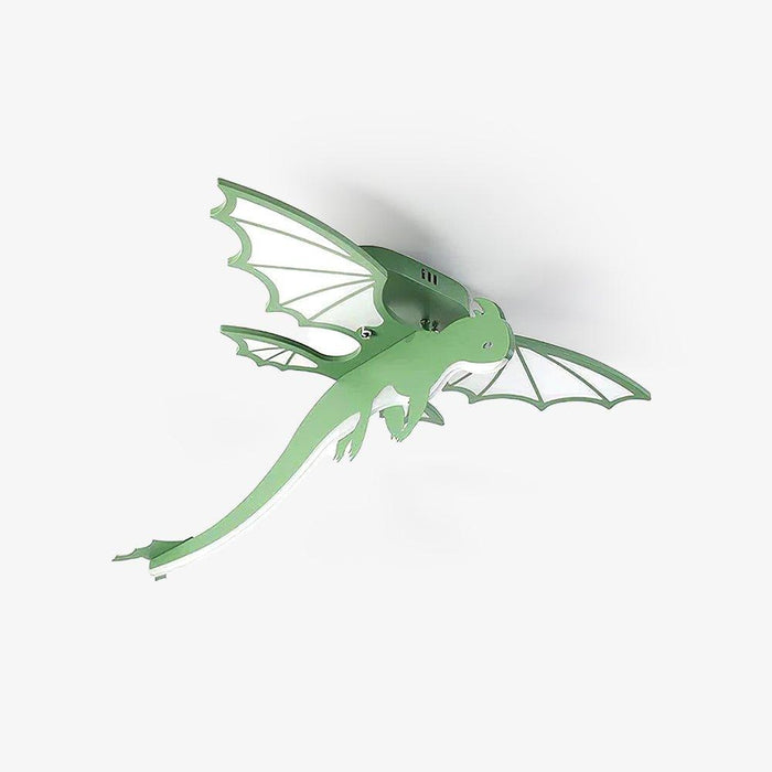 Green Dinosaur Ceiling Light-DWHOME