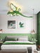 Green Dinosaur Ceiling Light-DWHOME