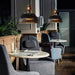 Green Glass Bowl Pendant Lamp-DWHOME