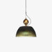 Green Glass Bowl Pendant Lamp-DWHOME