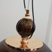Green Glass Bowl Pendant Lamp-DWHOME