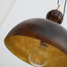 Green Glass Bowl Pendant Lamp-DWHOME