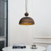 Green Glass Bowl Pendant Lamp-DWHOME