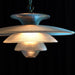 Grid Glass Pendant Light-DWHOME