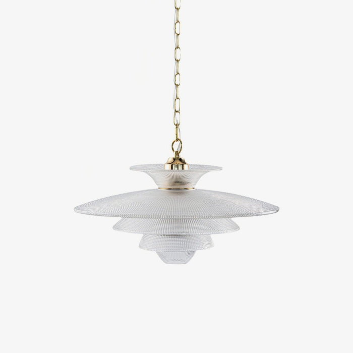Grid Glass Pendant Light-DWHOME