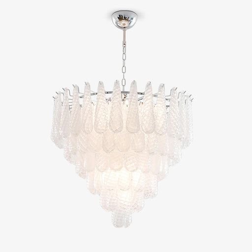 Grid Glass Waterfall Chandelier-DWHOME
