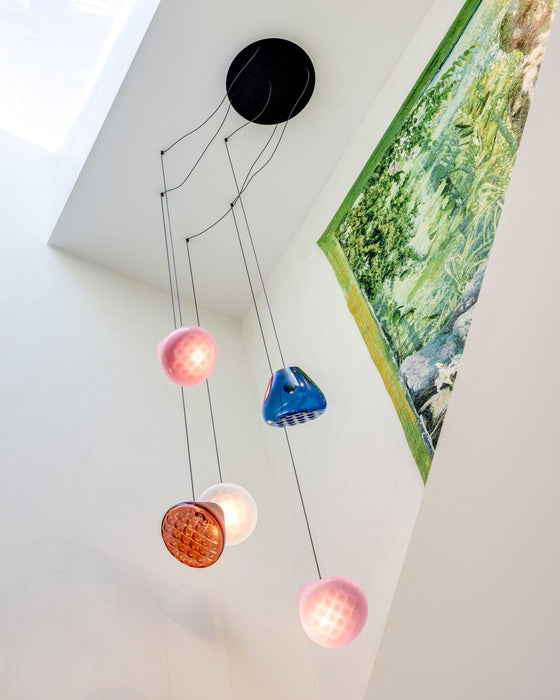 Grid Pendant Light-DWHOME
