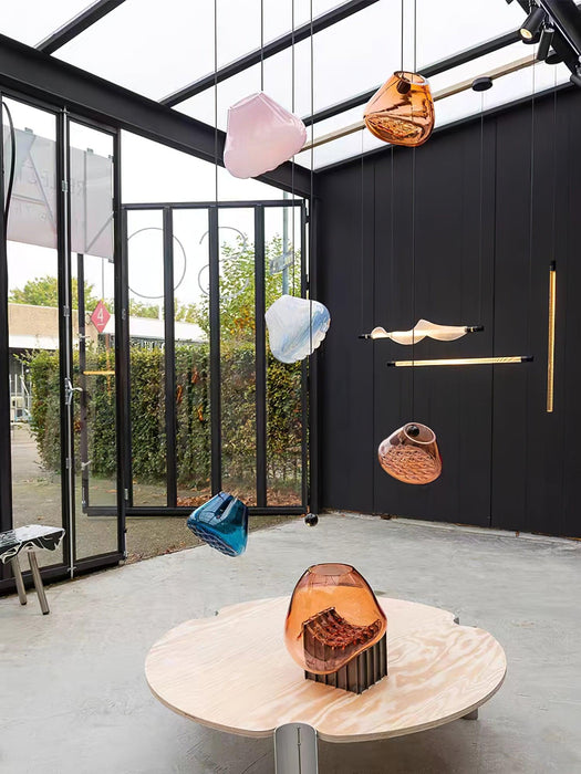 Grid Pendant Light-DWHOME