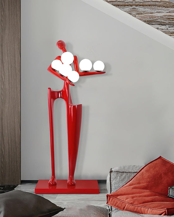 Guardian Sculpture Floor Lamp - DWHOME