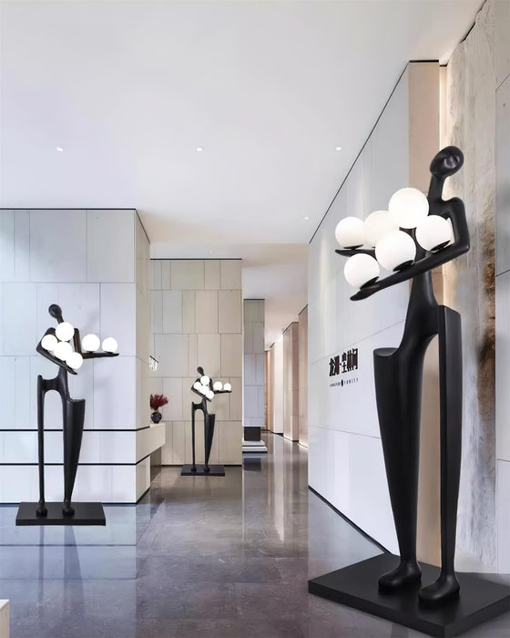 Guardian Sculpture Floor Lamp - DWHOME