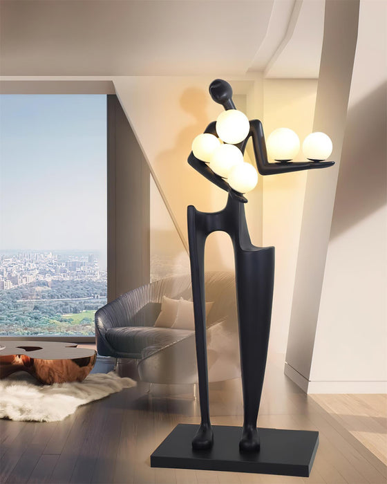 Guardian Sculpture Floor Lamp - DWHOME
