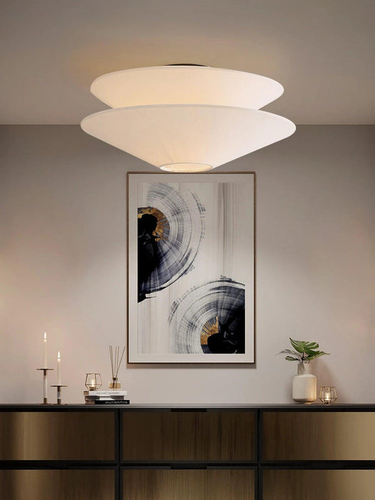 Gull Flushmount Ceiling Light-DWHOME