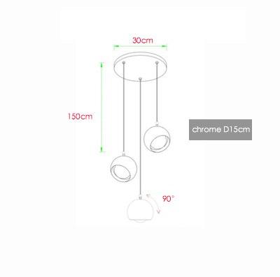 Modern Iris Pendant Lights - DWHOME