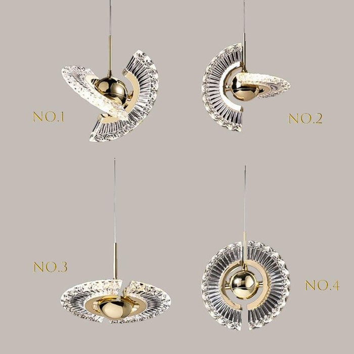 Luxury Nordic Rotatable Roulette Pendant Light - DWHOME