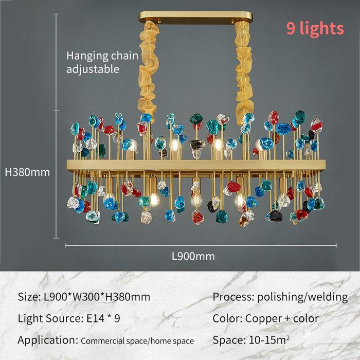Modern Style Golden Lollipop Chandelier N READY - DWHOME