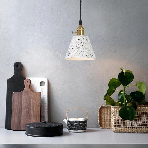 Nordic Style Cemented Suspension Ceiling Light-DWHOME