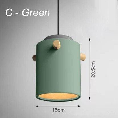 Wooden Bucket Pendant Lights - DWHOME