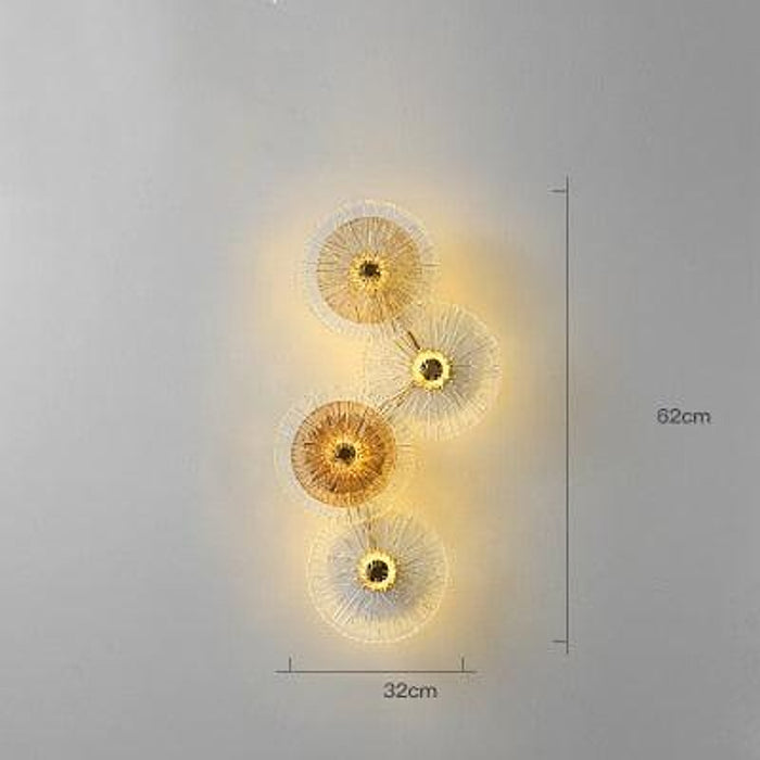 Lotus Leaves Wall Lamp-DWHOME