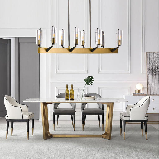 Villa Collection 8-Light Dining Room Chandelier-DWHOME