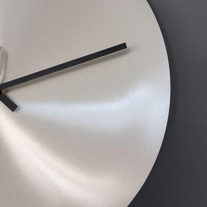 Polished Metal Wall Clock - DWHOME