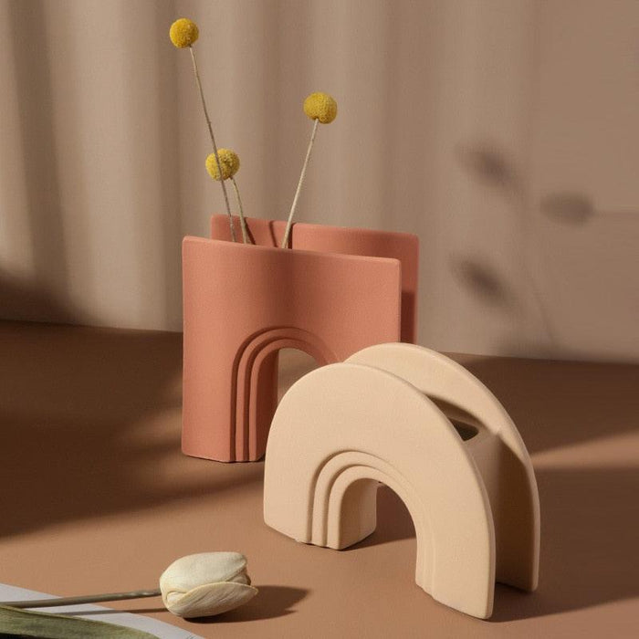 Modern Arch Vases - DWHOME