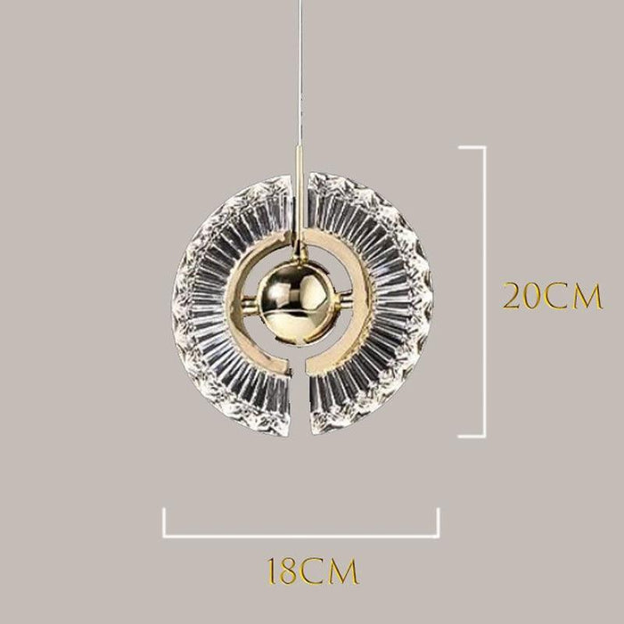 Luxury Nordic Rotatable Roulette Pendant Light - DWHOME