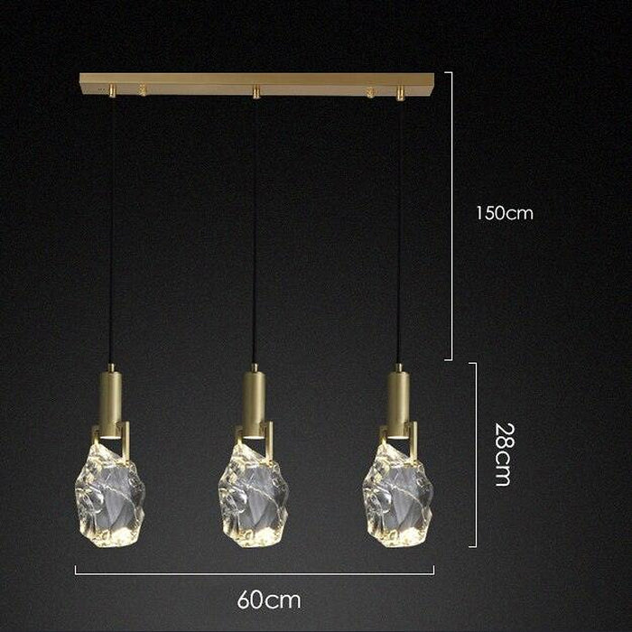 Minimalistic Crystalline Pendant Lights-DWHOME